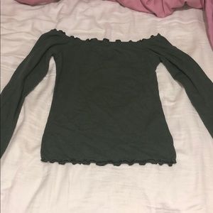 Hollister off shoulder shirt